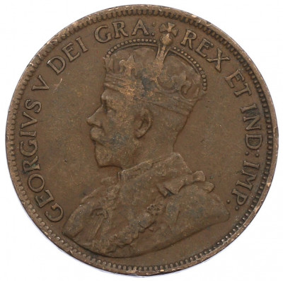 1 цент 1918 года Канада