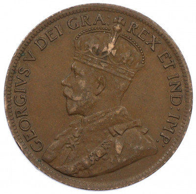 1 цент 1919 года Канада