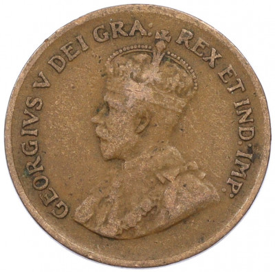 1 цент 1928 года Канада