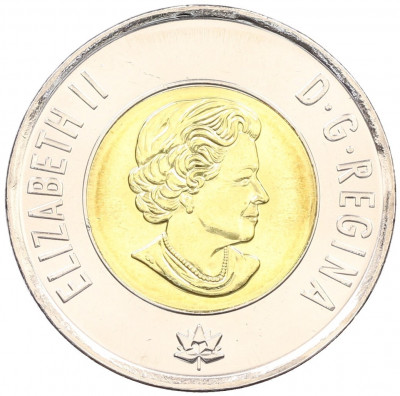 2 доллара 2017 года Канада «150 лет Конфедерации — Полярное сияние»