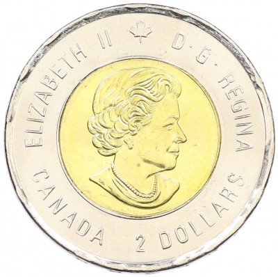 2 доллара 2020 года Канада «100 лет со дня рождения Билла Рида» (Цветная)