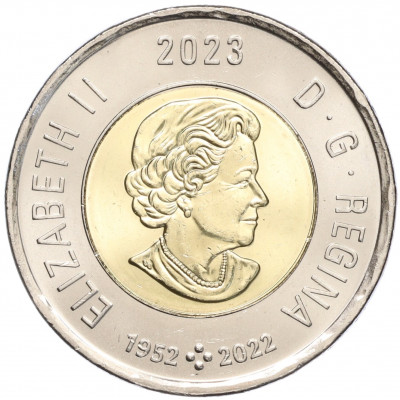 2 доллара 2023 года Канада «День коренных жителей Канады» (Цветное покрытие)