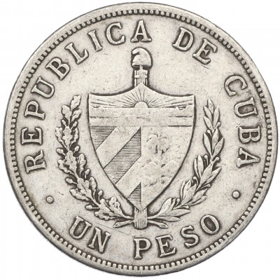 1 песо 1915 года Куба
