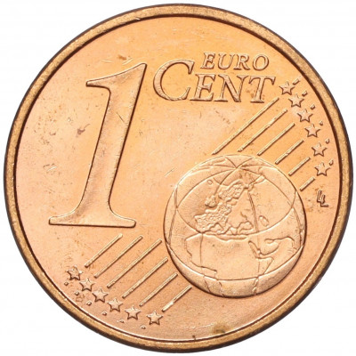 1 евроцент 2001 года Монако