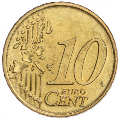 10 евроцентов 2001 года Монако