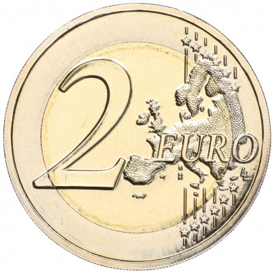 2 евро 2011 года Монако «Свадьба Князя Монако Альбера II и Шарлин Уиттсток»