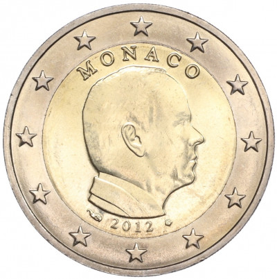 2 евро 2012 года Монако