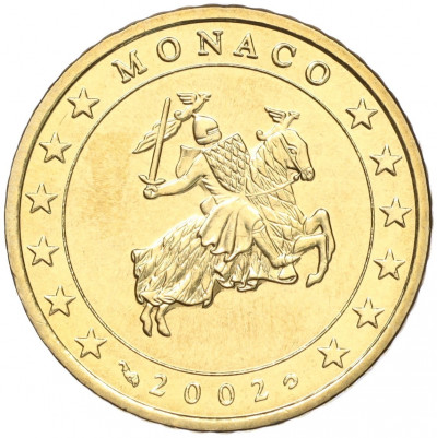 50 евроцентов 2002 года Монако