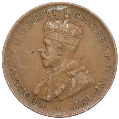 1 пенни 1922 года Австралия