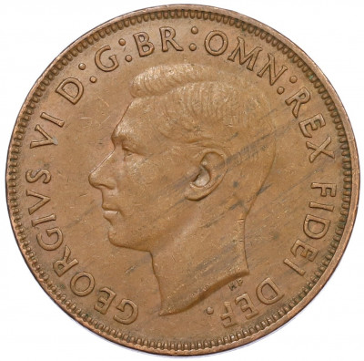 1 пенни 1952 года Австралия