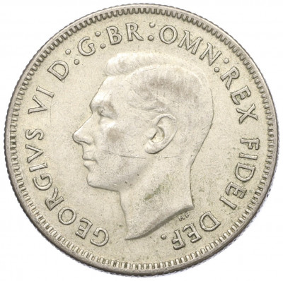 1 флорин 1951 года Австралия «50 лет Федерации»