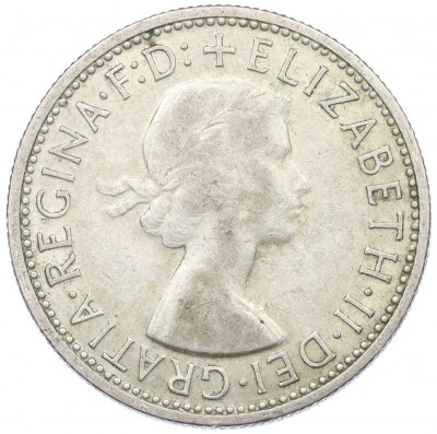 1 флорин 1954 года Австралия «Королевский визит в Австралию»
