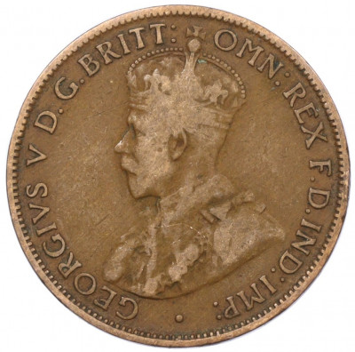 1/2 пенни 1921 года Австралия
