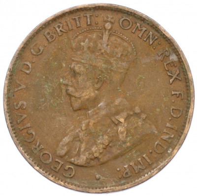 1/2 пенни 1927 года Австралия