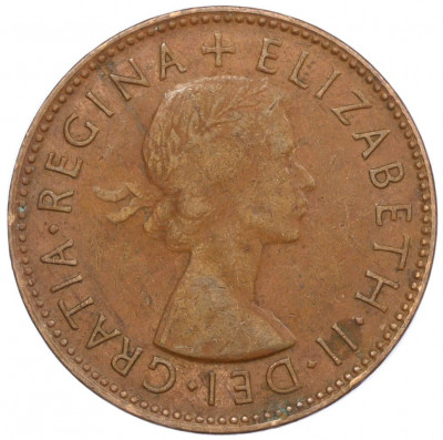1/2 пенни 1953 года Австралия