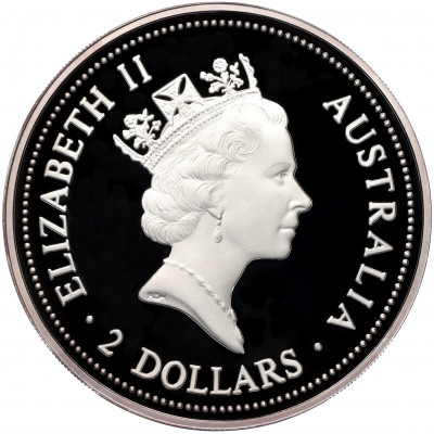 2 доллара 1998 года Австралия «Австралийская Кукабара — Privy Mark 1 соверен 1887 года»