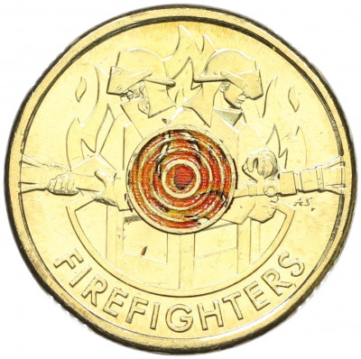 2 доллара 2020 года Австралия «Австралийские пожарные»