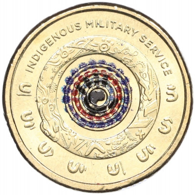 2 доллара 2021 года Австралия «Военная служба коренных народов»