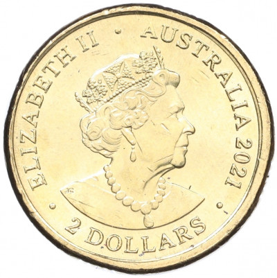 2 доллара 2021 года Австралия «Военная служба коренных народов»