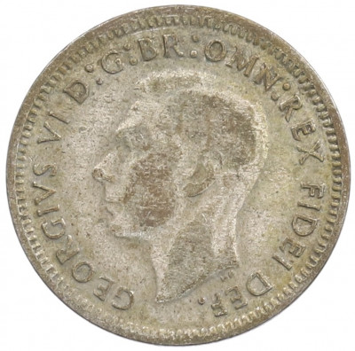 3 пенса 1949 года Австралия