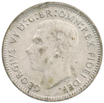 3 пенса 1950 года Австралия