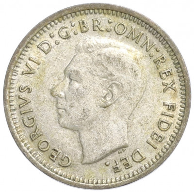 3 пенса 1951 года PL Австралия