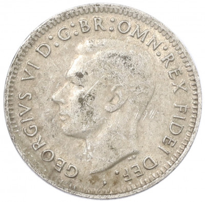 3 пенса 1952 года Австралия