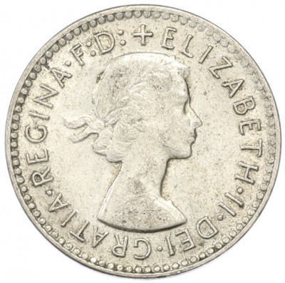 3 пенса 1956 года Австралия