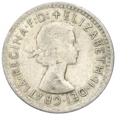 3 пенса 1957 года Австралия