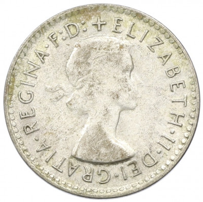 3 пенса 1958 года Австралия