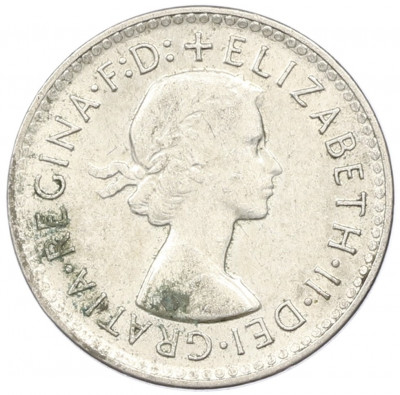 3 пенса 1960 года Австралия