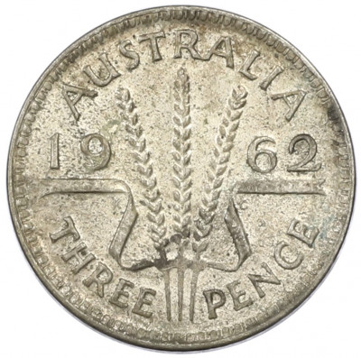 3 пенса 1962 года Австралия