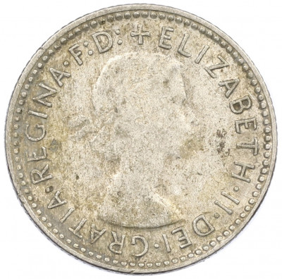 6 пенсов 1956 года Австралия