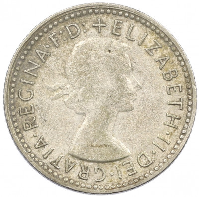 6 пенсов 1957 года Австралия