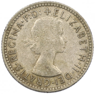 6 пенсов 1961 года Австралия