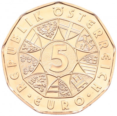 5 евро 2023 года Австрия «Народный поросенок»