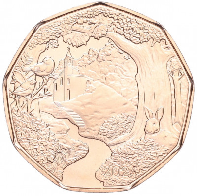 5 евро 2024 года Австрия «Пасха 2024 – в пути»