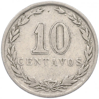 10 сентаво 1930 года Аргентина