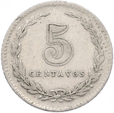 5 сентаво 1939 года Аргентина