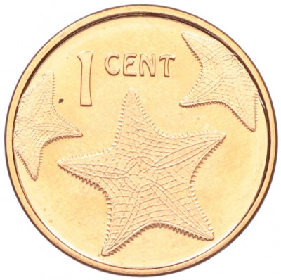 1 цент 2015 года Багамские острова