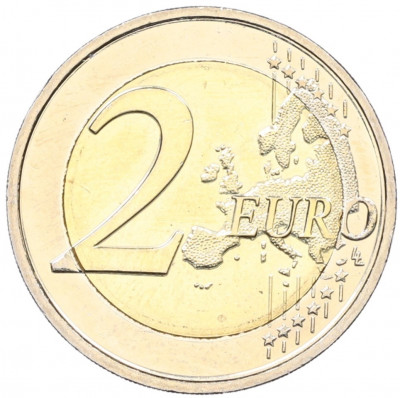 2 евро 2011 года Бельгия «100 лет Международному женскому дню»