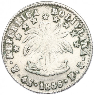 4 суэльдо 1856 года Боливия