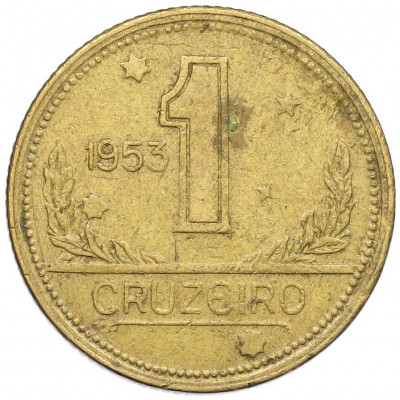 1 крузейро 1953 года Бразилия
