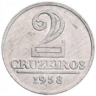 2 крузейро 1958 года Бразилия