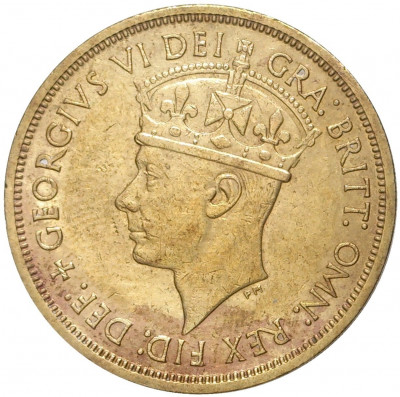 2 шиллинга 1949 года KN Британская Западная Африка