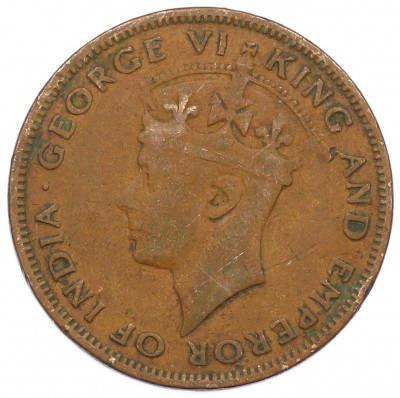 1 цент 1945 года Британский Гондурас