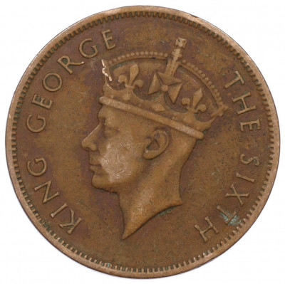 1 цент 1949 года Британский Гондурас