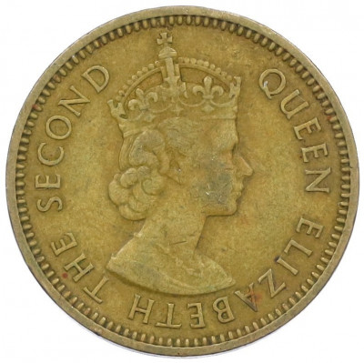 5 центов 1971 года Британский Гондурас