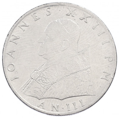 100 лир 1961 года Ватикан