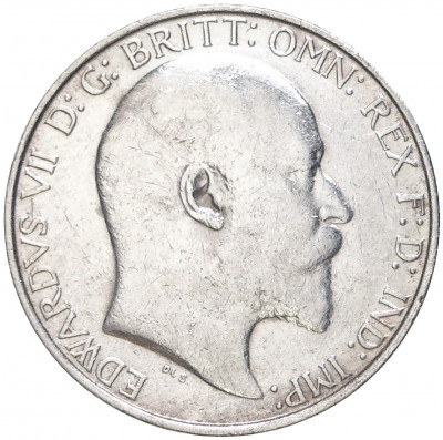 1 флорин (2 шиллинга) 1909 года Великобритания